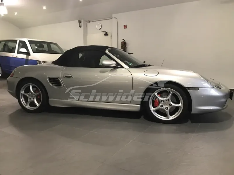 Porsche 911 996 Cabrio, silber