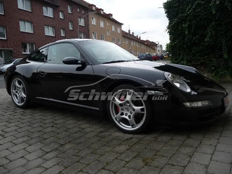 Porsche 911 997, schwarz